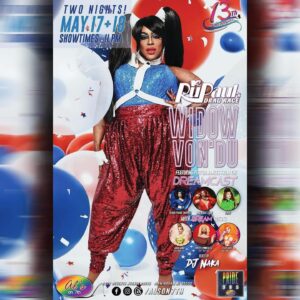 Widow Von'Du Instagram - Baaaaaaaby! The QUEEN is COMING! 👑  Kicking May off with @indiaferrah and @jaidynnfierce 😘 y’all better get ready! 
.
.
.
.
.
#dragrace  #thewidowvondu #rupaulsdragrace #rpdr12 #drag #dragqueen #missouri #gayboy #gaylife #lgbtqiaplus #icon #travel #thedragbible #artistsoninstagram #instagay #blackgirlmagic #worldofwonder #wow #rpdrallstars #theblackerthanevertour #vh1 #mtv