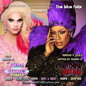 Widow Von'Du Instagram - You’ve heard of March Madness 🔥 🏀 🔥 well check out my lineup! Catch me LIVE & IN LIVING COLOR in a city near you! @club_seven_ @flipphoneevents @the_blue_note @nclusionplus