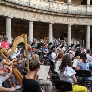 Wiener Philharmoniker Instagram - Grateful for this wonderful experience performing at the Alhambra in Granada with conductor @lorenzoviotti! 🎶✨

Now, we are off to our final concert of our tour and of our season at the Teatro de la Maestranza in Sevilla. 🎼
.
.
.
#ViennaPhilharmonic #LorenzoViotti #VPOntour #orchestraontour #ClassicalMusic #Spain
📸: Wiener Philharmoniker / Martin Kubik