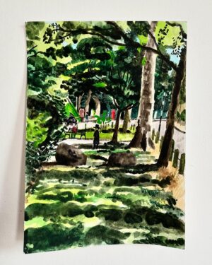 Wilfrid Wood Instagram - Stoke Newington Common with the most famous Londis in London @londisn16