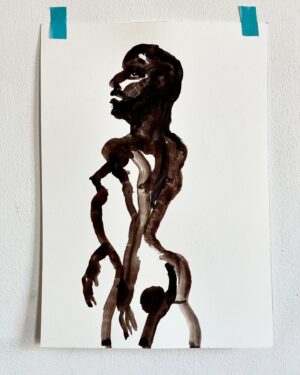 Wilfrid Wood Instagram - Life drawing last night with @2bornot2bcollective