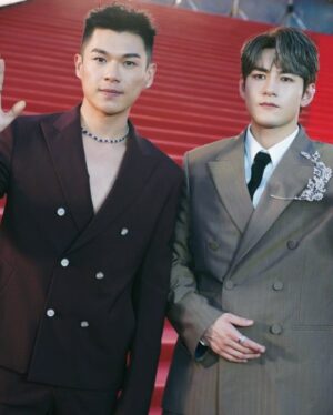 Will Or Instagram - something about last night on red carpet ;)
.
@jeffreyngai 有無嚇親？hahahahhaha
.
thanks @chowtaifookjewellery 
#ChowTaiFook #周大福 #NaturalDiamonds #CraftingMemoriesCreatingLegacies
@chowtaifookjewellery
