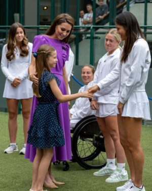 William, Prince of Wales Instagram - Great to be back at @Wimbledon!

There’s nothing quite like The Championships 🎾
