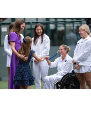 William, Prince of Wales Instagram - Great to be back at @Wimbledon!

There’s nothing quite like The Championships 🎾