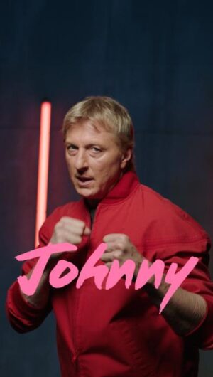 William Zabka Instagram - Champion. Sensei. 100% Badass. No matter how hard life hits him, Johnny Lawrence always hits back harder. Drop a 🦅 if you’re pumped for the Sekai Taikai!