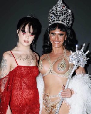 Willow Pill Instagram - Some of your faves ⭐️ 

It is such a huge honor to pass the crown down to @sashacolby 👑 We are blessed to have her drag represent us right now. I want to thank @cucculellishaheen for dressing me for the finale viewing in this gorgeous gown. I felt like the goth Audrey Hepburn I’ve always wanted to be. ❤️ 

Dress by @cucculellishaheen 
Hair styling by @johnnovotny 
Photos by @marco_ovando & @andrewtess