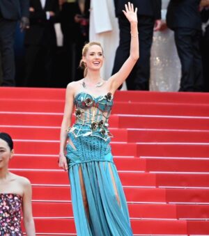 Wilma Elles Instagram - Opening of the 77. Cannes Filmfestival 
Premiere of THE SECOND ACT 
Wearing @lemannecef 
LEMAN NECEF 💃
@festivaldecannes #cannes #filmfestival