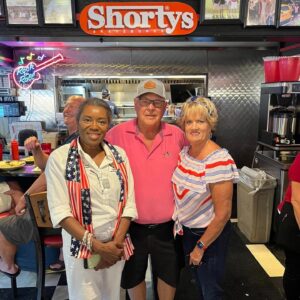 Winsome Earle-Sears Instagram - Dropped by the famous Shorty’s Diner this morning. Perfect way to start the 4th of July! Great food and even better company. Thanks to Shorty for hosting and everyone who joined us! #SupportLocal #BrunchStop #4thofjuly