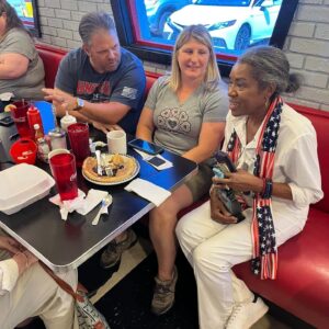 Winsome Earle-Sears Instagram - Dropped by the famous Shorty’s Diner this morning. Perfect way to start the 4th of July! Great food and even better company. Thanks to Shorty for hosting and everyone who joined us! #SupportLocal #BrunchStop #4thofjuly
