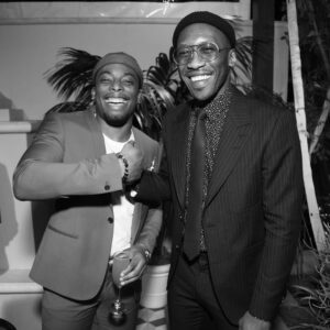 Woody McClain Instagram - My idol | Thank you @lilianelathan for capturing this moment 🔌 | @staymacro