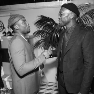 Woody McClain Instagram - My idol | Thank you @lilianelathan for capturing this moment 🔌 | @staymacro