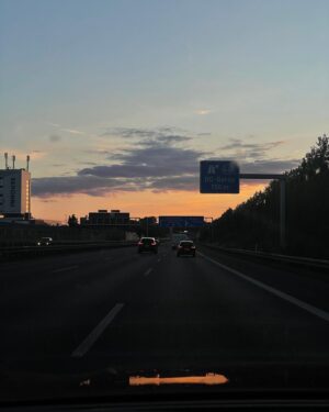 Wotan Wilke Möhring Instagram - Nice weekenda.Good night. Schlaft gut. #night #world #outside #calm #road #weekend