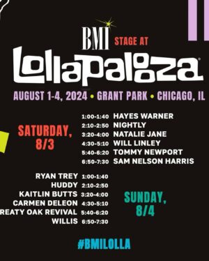 X Ambassadors Instagram - SOLO AT LOLLA THIS WEEKEND!!! Who’s coming? Bud Light show on Friday, BMI stage on Saturday, and Schuba’s on Saturday night with the incredibly sexy @briscoetheband . Hard to leave the house right now cuz Prince is too damn cute but we shall persevere.