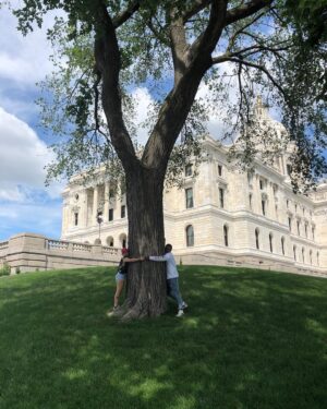 X González Instagram - we r tree huggers here @ march for our lives