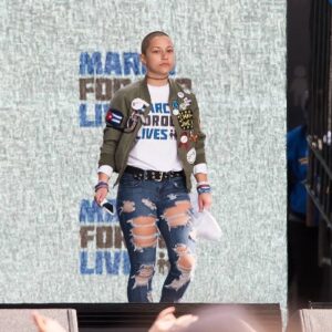 X González Instagram - Today is the 1 year anniversary of the March For Our Lives :’^) I still couldn’t be more proud of how that day went, and more thankful for all the people we brought together