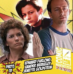 Xander Berkeley Instagram - Looking forward to looking back @comicconmanchester #TWD #T2 #24 and many more 🙌💥🙌
