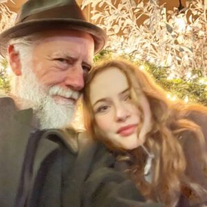 Xander Berkeley Instagram - As the Holidays and our trip to NYC fade into memory , I am basking still in the afterglow. Walking with Sarah on the Highline, dinner with Olwyn at Delmonicos, New Year’s Eve with Rowan in Gramercy Park. Just three glimpses among so many to reflect on and be grateful for 🙏❤️💙🥂