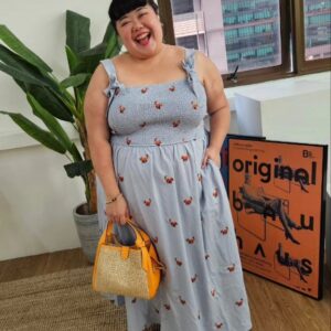 Xixi Lim Instagram - Fit Check ✔️ All sunshine and ready to roll out and about 🌼🌻 

I love this, do you? 

#katespadeny #katespadesg