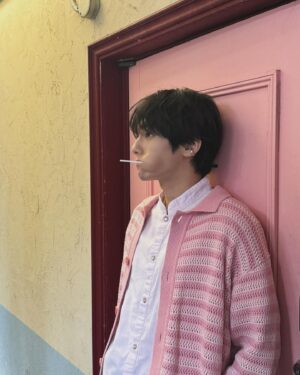 Yamashita Coki Instagram - 目が合いませんなぁ…🐓🩷