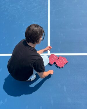Yan Cacchione Instagram - So I designed a journal for @tenniscanada 🎾 💭

Proud to be a part of the Mental Timeout initiative supported by @beneva.ca.

It aims to promote mental well-being and mindfulness throughout the intense and demanding tennis season.

I was pleased to collaborate on this initiative by designing a journal for athletes, curating thoughtful prompts (questions) to help the players reflect and learn from their journey as professional athletes.

40 journal prompts for self-reflection, pre-game preparation, and post-game reflection.

P.S. I will be giving a free journaling workshop on-site on August 10th. More details to come 📝

Thanks to @elliot13miller & @beatricecliche for the initiative and making it happen 🤞🏻