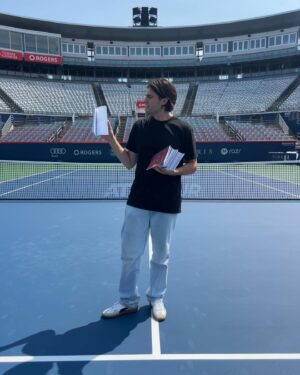 Yan Cacchione Instagram - So I designed a journal for @tenniscanada 🎾 💭

Proud to be a part of the Mental Timeout initiative supported by @beneva.ca.

It aims to promote mental well-being and mindfulness throughout the intense and demanding tennis season.

I was pleased to collaborate on this initiative by designing a journal for athletes, curating thoughtful prompts (questions) to help the players reflect and learn from their journey as professional athletes.

40 journal prompts for self-reflection, pre-game preparation, and post-game reflection.

P.S. I will be giving a free journaling workshop on-site on August 10th. More details to come 📝

Thanks to @elliot13miller & @beatricecliche for the initiative and making it happen 🤞🏻