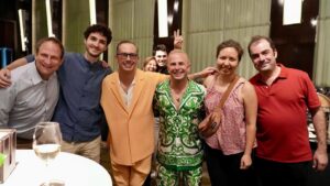 Yannick Nézet-Séguin Instagram - From Seoul to Osaka to Tokyo to Taipei, the memories I made with my @metorchestra family on our #MetAsiaTour will last a lifetime. Swipe to see some moments from our final party! Huge thanks to my husband @tourvillepierre for helping us bring the house down! 😉🥰

De Séoul à Osaka en passant par Tokyo et Taipei, les souvenirs que j’ai créés avec ma famille @metorchestra lors de notre #MetAsiaTour resteront gravés à jamais. Faites glisser pour voir quelques moments de notre dernière fête! Un grand merci à mon mari @tourvillepierre pour nous avoir aidé à chauffer la place! 😉🥰

📸 Neville Braithwaite / Met Opera 

#OrchestraLife #ClassicalMusic #Grateful #Memories #ProudConductor