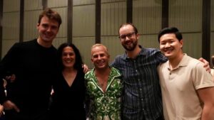 Yannick Nézet-Séguin Instagram - From Seoul to Osaka to Tokyo to Taipei, the memories I made with my @metorchestra family on our #MetAsiaTour will last a lifetime. Swipe to see some moments from our final party! Huge thanks to my husband @tourvillepierre for helping us bring the house down! 😉🥰

De Séoul à Osaka en passant par Tokyo et Taipei, les souvenirs que j’ai créés avec ma famille @metorchestra lors de notre #MetAsiaTour resteront gravés à jamais. Faites glisser pour voir quelques moments de notre dernière fête! Un grand merci à mon mari @tourvillepierre pour nous avoir aidé à chauffer la place! 😉🥰

📸 Neville Braithwaite / Met Opera 

#OrchestraLife #ClassicalMusic #Grateful #Memories #ProudConductor