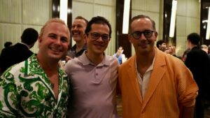 Yannick Nézet-Séguin Instagram - From Seoul to Osaka to Tokyo to Taipei, the memories I made with my @metorchestra family on our #MetAsiaTour will last a lifetime. Swipe to see some moments from our final party! Huge thanks to my husband @tourvillepierre for helping us bring the house down! 😉🥰

De Séoul à Osaka en passant par Tokyo et Taipei, les souvenirs que j’ai créés avec ma famille @metorchestra lors de notre #MetAsiaTour resteront gravés à jamais. Faites glisser pour voir quelques moments de notre dernière fête! Un grand merci à mon mari @tourvillepierre pour nous avoir aidé à chauffer la place! 😉🥰

📸 Neville Braithwaite / Met Opera 

#OrchestraLife #ClassicalMusic #Grateful #Memories #ProudConductor