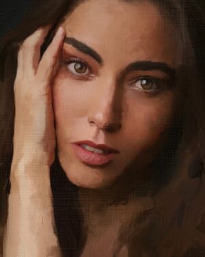 Yare Santana Instagram - Mira a través de mis ojos… una bella pintura de @yare_santana_ 💫💫💫. Si te gusta el arte mi perfil es tu paraíso 😍.