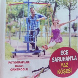 Yetkin Dikinciler Instagram - Ece ile bayram ettik...:))) @saruhanece #htmagazin 'de...