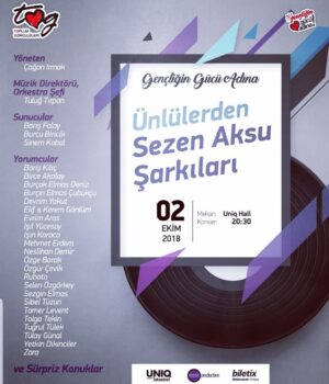 Yetkin Dikinciler Instagram - #ToplumGönüllüleriVakfi
#mostproduction 
#caganirmak #sezenaksu #uniqistanbul 
#togsosyalkomite 
#gencligingucuadina 
Haydi Gençler...! 😉