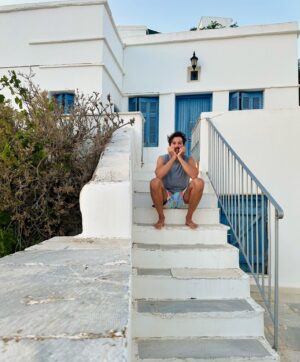 Yiannis Koukourakis Instagram - Ξαναέπαθα νησί ☀️🏖️ __________💙