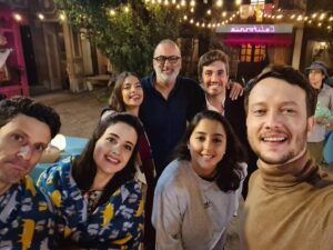 Yon Tumarkin Instagram - Thank you for an amazing experience! It's a wrap in Ukraine 🇺🇦 ❤️ @danielitman @yaelshtulman @noamshenhav @ziv_michaeli_