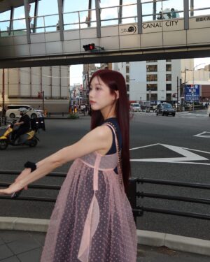 Yoo Yi-su Instagram - have a walk with me in fukuoka 🍙🍜❣️