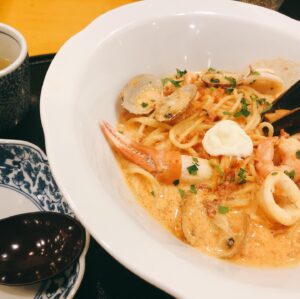 Yoshiaki Yamamoto Instagram - 五右衛門パスタです