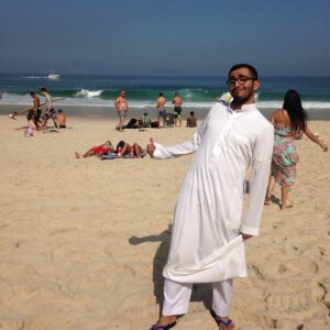 Yousef Aldakheel Instagram - شواطئ الكوبا كبانا 😄👍 كواليس حلقة حواري البرازيل
