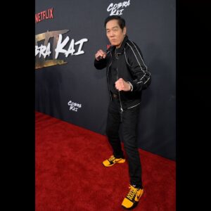 Yuji Okumoto Instagram - More pictures from the Cobra Kai Season 6 Premiere and afterparty with some of the cast. Be sure to check out Part 1! @cobrakaiseries @netflix #cobrakai #cobrakaiseason6 #chozen #premiere #redcarpet