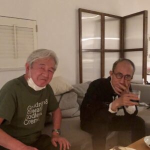Yukihiro Takahashi Instagram - 東京の家で打ち合わせ、デモの構想練りかな、、、慶一君の顔がとても穏やか。
もう直ぐいつもの月1検査は18日。
またドキドキ、、、
祈ります、再発なしを,,,