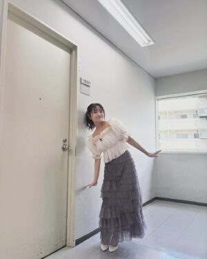 Yuno Ohara Instagram - お衣装記録🏷️♡
少し髪色明るくなりました❕