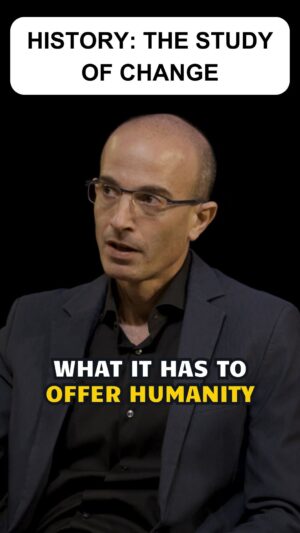 Yuval Harari Instagram - Who cares what happened to a bunch of dead people 1,000 years ago?

History isn’t about knowing what happened in the past: it is the study of change and its lessons for our lives today. But it can’t be used to predict the future!

Full video available on YouTube: link in bio.

#YuvalNoahHarari #History #Change #Learning