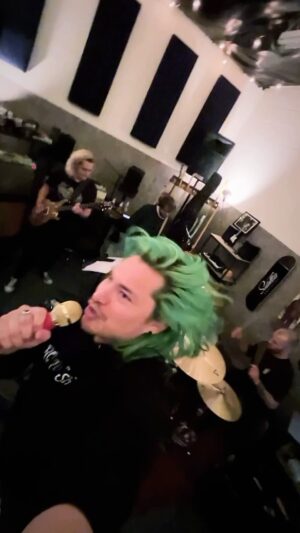 Zach Villa Instagram - INFLATION IS HIGH-DO YOU AGREE? comment plz VIPER ROOM 🐍 TOMORROW-FRIDAY-10:30 PM 
GET TIX BEFORE SOLD OUT 🎟️ 🔗 in biology ‼️

#unhinged #livemusic #viperroom #dirtymondays #music #emo #poppunk #emogirl #rehearsal #guitarporn #showtime #blackedout #band