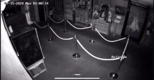 Zak Bagans Instagram - The last video was cut short. Here is the rest of it. Listen to the two loud bangs and something very close to the microphone.