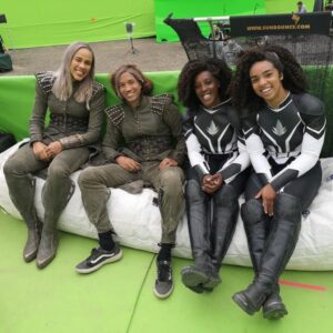 Zawe Ashton Instagram - Team Marvel-ous.

The Marvels is now *on digital!*! Our movie release landed smack bang in the middle of the strike and so there hasn’t been ample opportunity to thank the people who TRULY make these films what they are - stunt teams, visual FX, hair, make up, wardrobe, prosthetics, trainers, PA’s, technicians of every kind, camera operators, medical staff, gaffers, superhero boot makers, the person who blows a leaf blower in your face for amazing wind in the hair shots - the list really does go on! We’ve all sat through the credits of these films and it’s like watching a second movie in itself. It takes an enormous village.

I want to thank you all, Team Marvels, for the most incredible experience. I will continue to shout you out! I don’t have tags for all of you yet, but will keep adding! You all deserve your recognition, you were just the best to work with. To my stunt team, make up, hair and wardrobe HEROS especially - you carried me through this and I will be forever grateful.

Enjoy these brilliant folks’ work! 💫

#TheMarvels #DarBenn