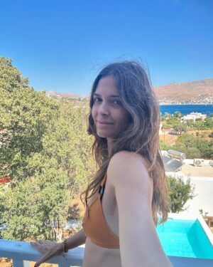 Zeynep Özder Instagram - 🤎🧡🤎 #leros #greece #2024summer