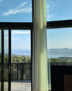 Zoë Pastelle Holthuizen Instagram - the best view of Zurich 💙