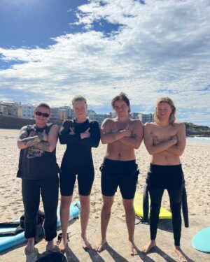 Zoe Terakes Instagram - trans surf club let’s go. I ❤️ my boys