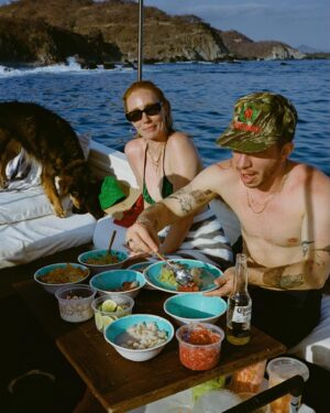 iO Tillett Wright Instagram - It’s a tough time to enjoy oneself, but we are of no use worn to the bone. Went to paradise to rejuvenate the soul. I’m so grateful I can. 

All photos by @magdawosinskastudio