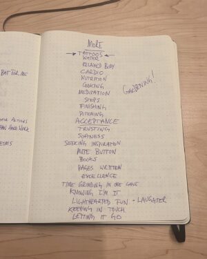 iO Tillett Wright Instagram - Made my annual MORE   LESS list, but I’m leaving the less in 2022. 23 is my number, it always has been. Prayers up for this year being everything we want it to be and my skepticism about numerology to be unfounded. 🤪