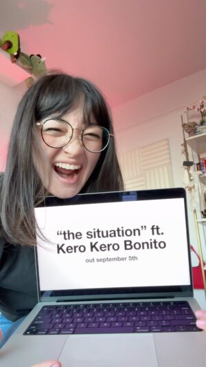 mxmtoon Instagram - i hope y’all have some space on your songs of the year playlists… because “the situation” featuring @kerokerobonito will be out on september 5th! pre-save it now at the link in my bio 💕