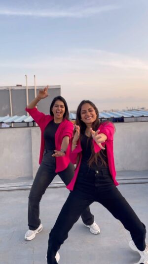 sree priya Instagram - 🥁❤️‍🔥

In frame : @sreepriya__126  @_anshureddy 

#teenmar #mass  #telugu #beat #beatsongs #massbeat